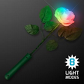 Blank 8 Color Light Up Rose w/ White Petals